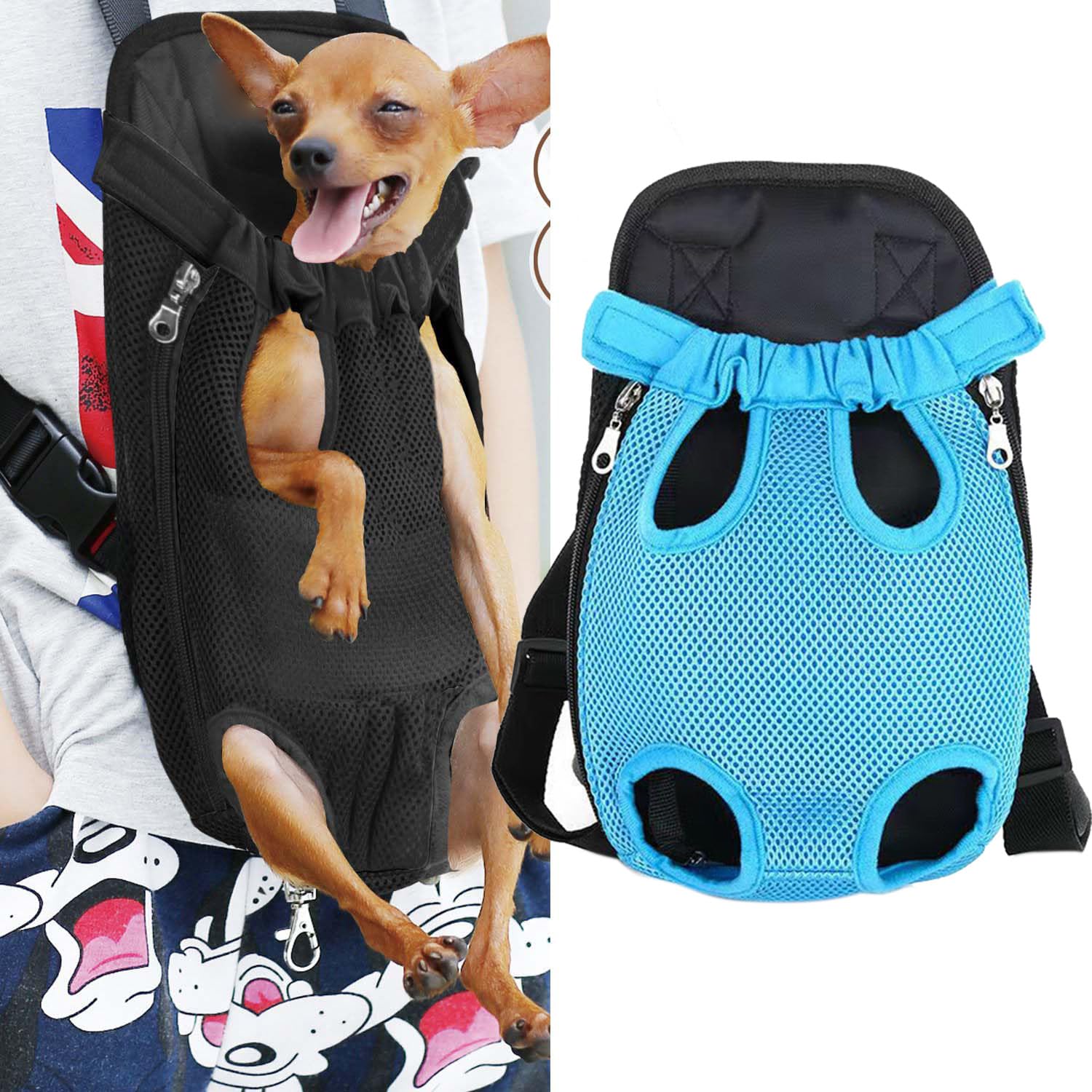 Adjustable Sling Dog Carrier Backpack