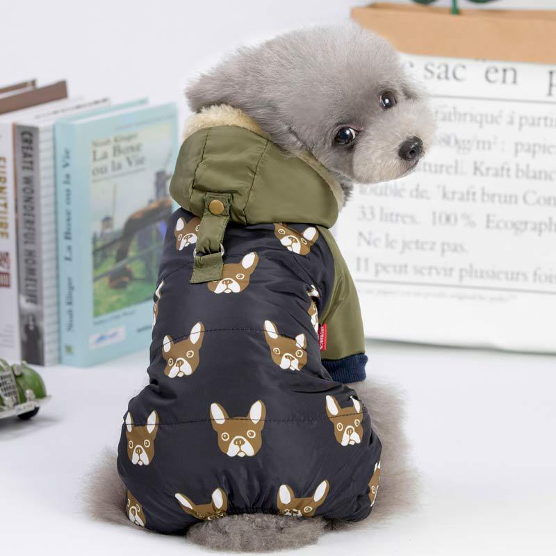Four-Legged Cotton Dog Outfit — S to XXL