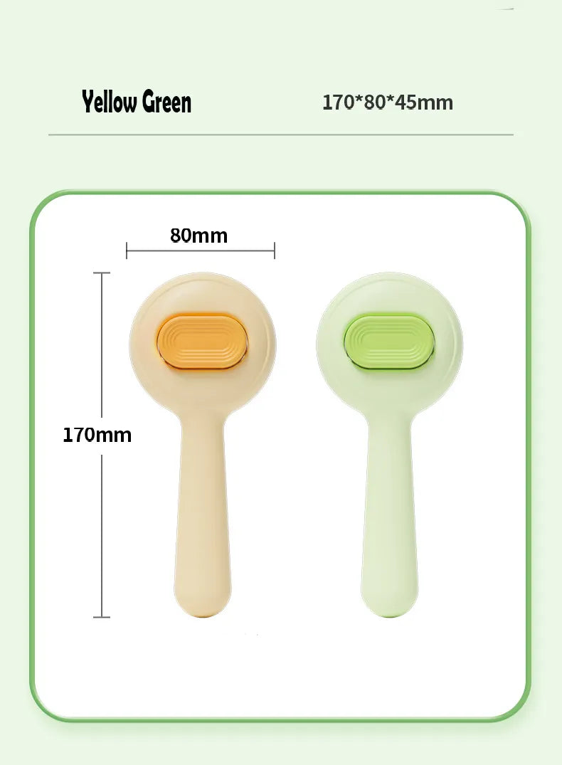 Non-Slip Stainless Steel Dog Grooming Comb