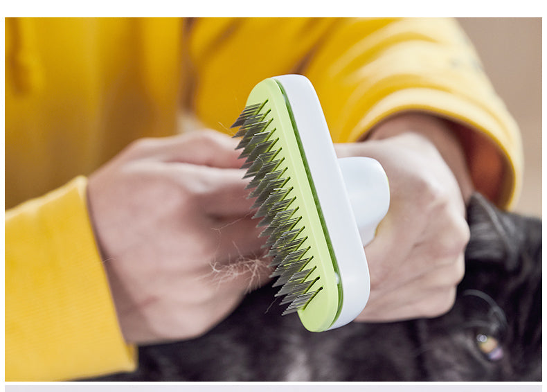 Self-Cleaning Dog Hair Removal Comb
