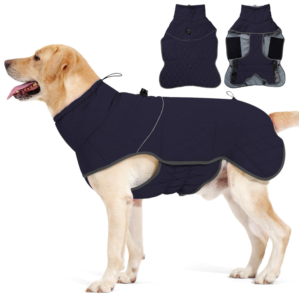 Windproof Waterproof Fleece Dog Winter Jacket