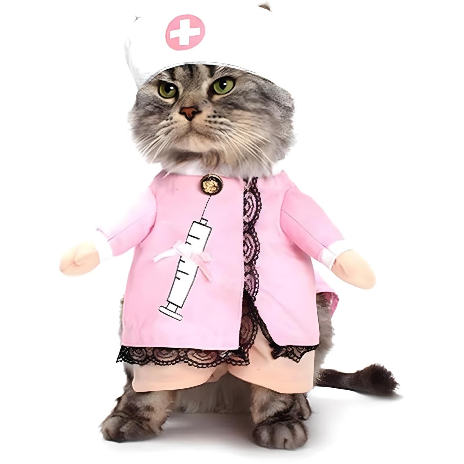 Nurse Halloween Costume for Dogs & Cats
