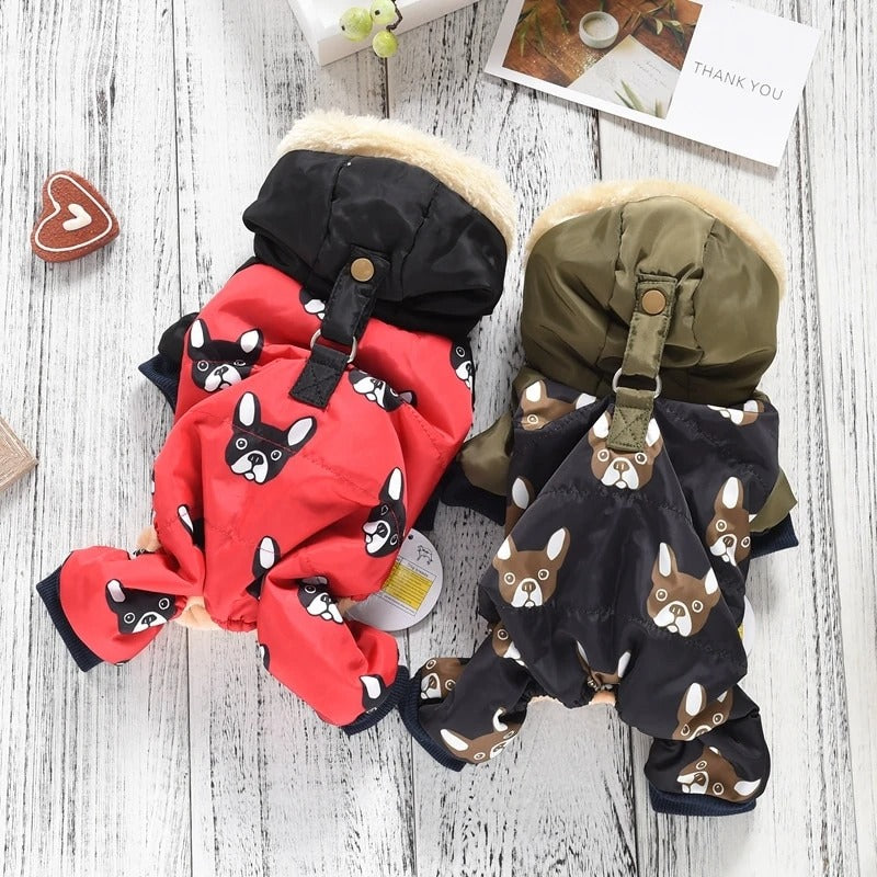 Four-Legged Cotton Dog Outfit — S to XXL