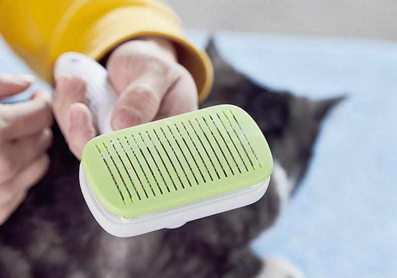 Self-Cleaning Dog Hair Removal Comb