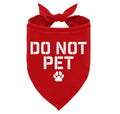 Do Not Pet Service Dog Bandana Vest
