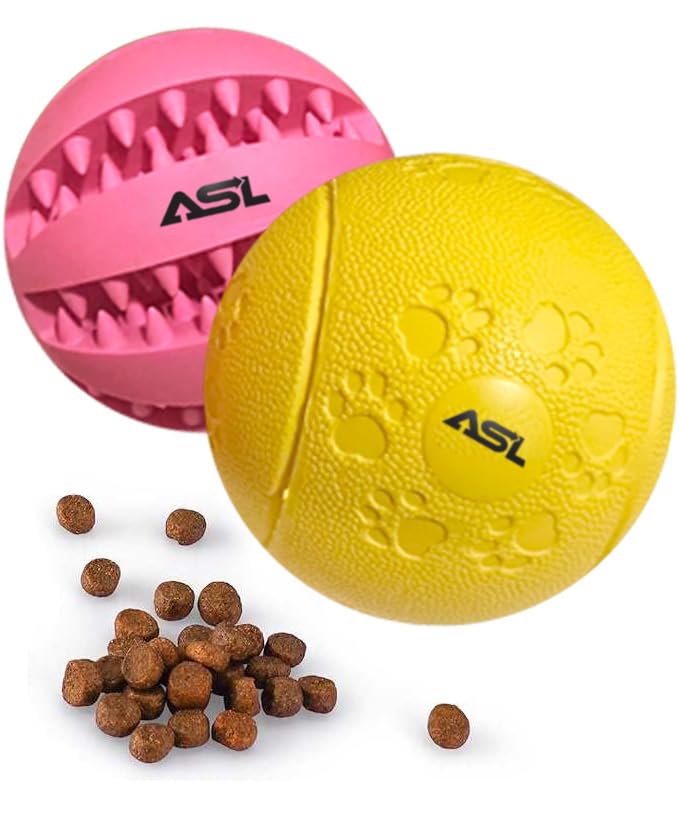 Interactive Treat Dispensing Puzzle Balls (2-Pack)