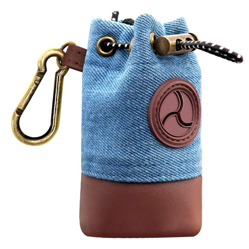 Dog Poop Bag Dispenser with Carabiner Clip