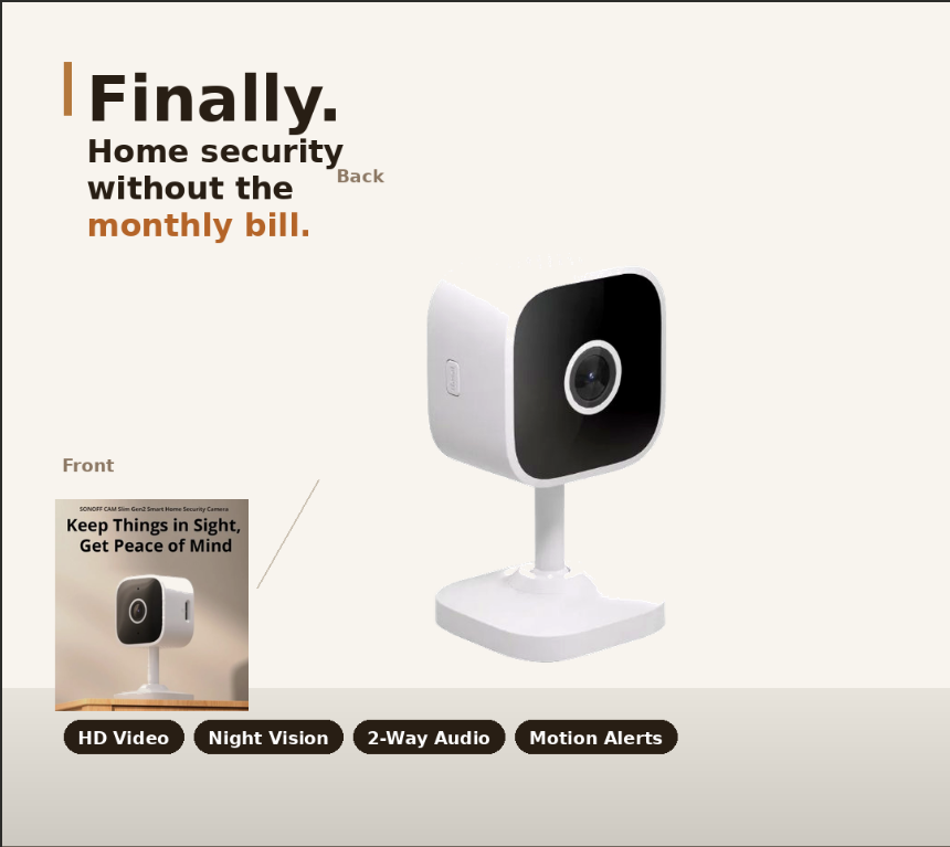 ProView Home Security Camera