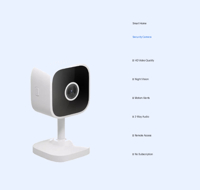 ProView Home Security Camera