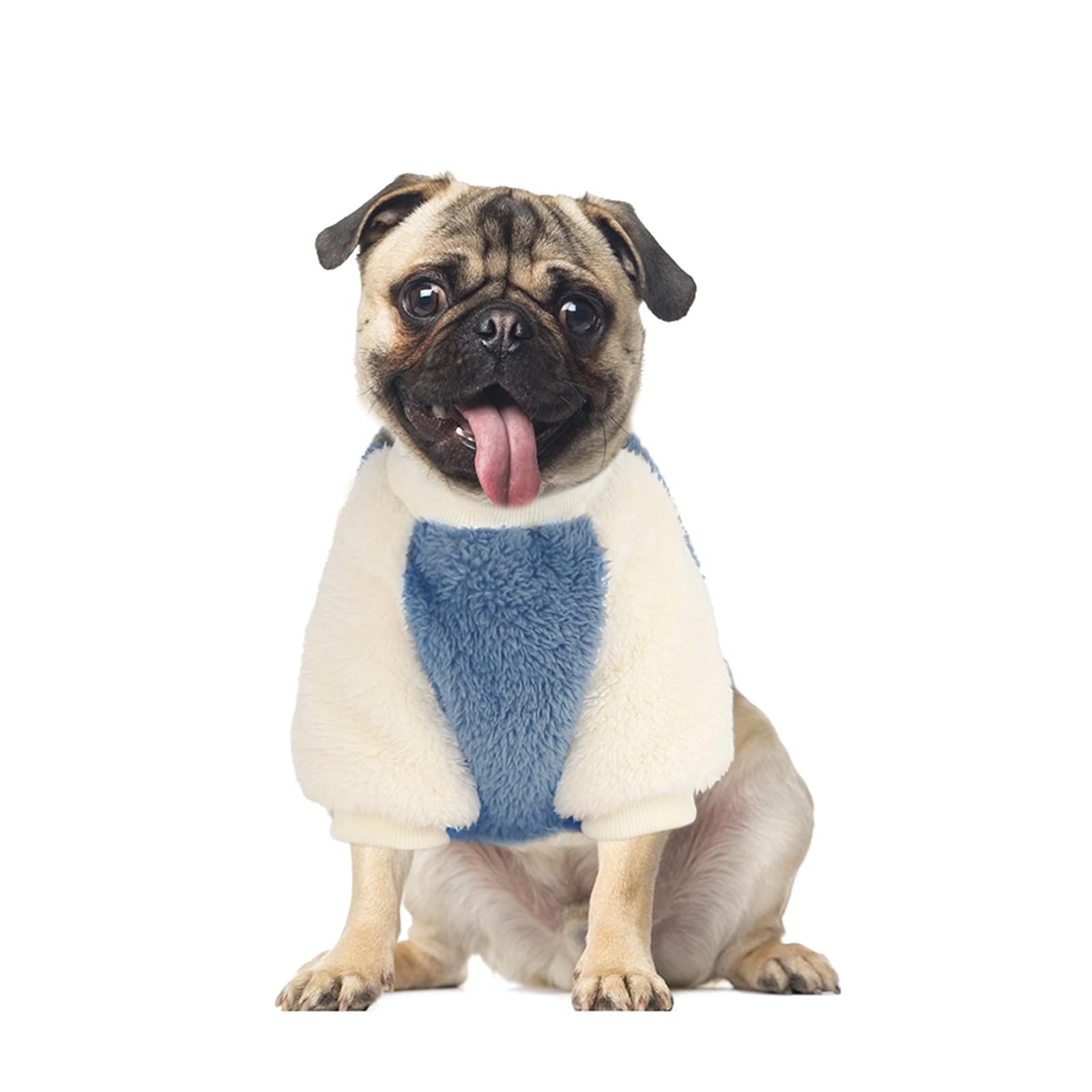 Fluffy Fleece Pullover Sweater for Small Dogs