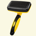One-Button Self-Cleaning Grooming Comb for Large Dogs (2)
