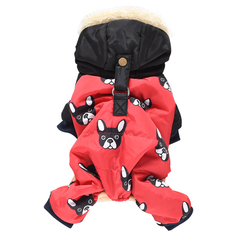 Four-Legged Cotton Dog Outfit — S to XXL