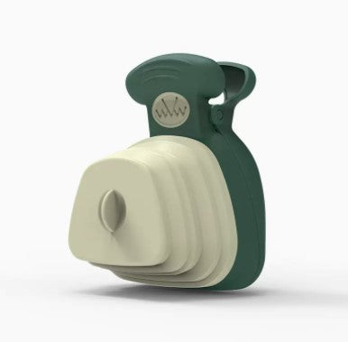 Foldable Dog Poop Bag Dispenser with Spoon