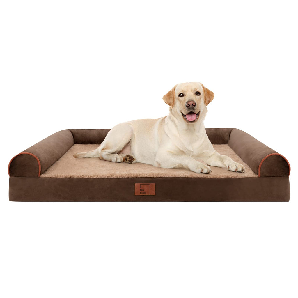 XL Memory Foam Sofa Dog Bed with Washable Cover