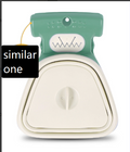 Foldable Dog Poop Bag Dispenser with Spoon