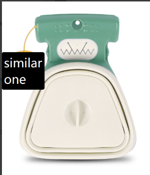 Foldable Dog Poop Bag Dispenser with Spoon