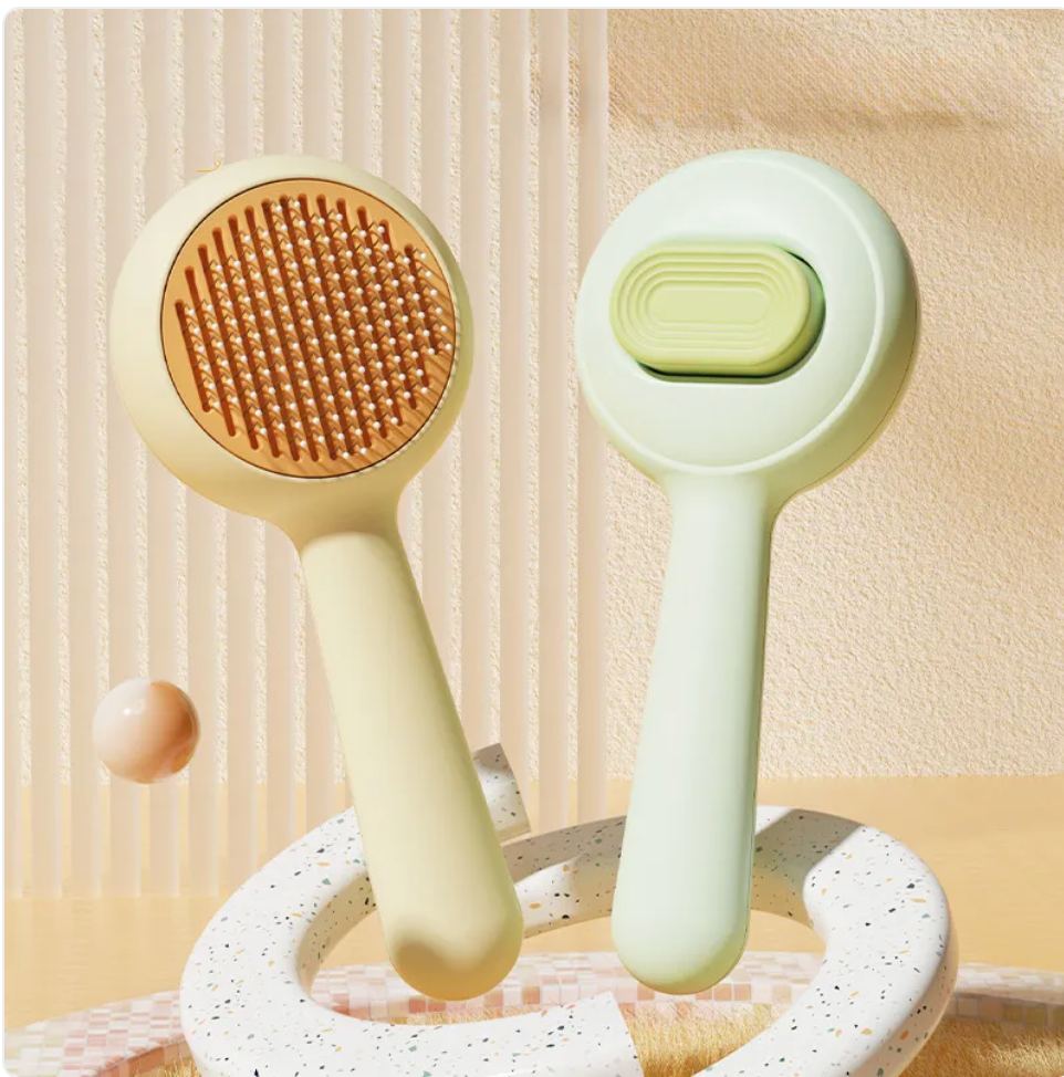 Non-Slip Stainless Steel Dog Grooming Comb