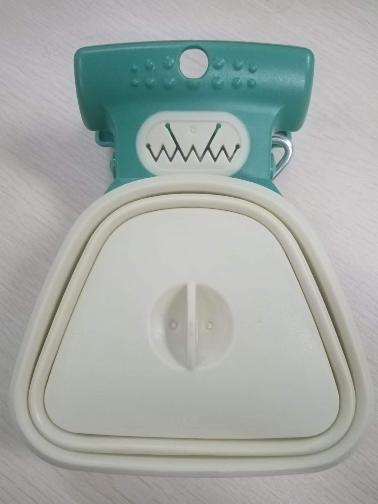Foldable Dog Poop Bag Dispenser with Spoon